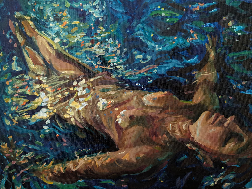 Home iii - oil painting - 16 x 12"