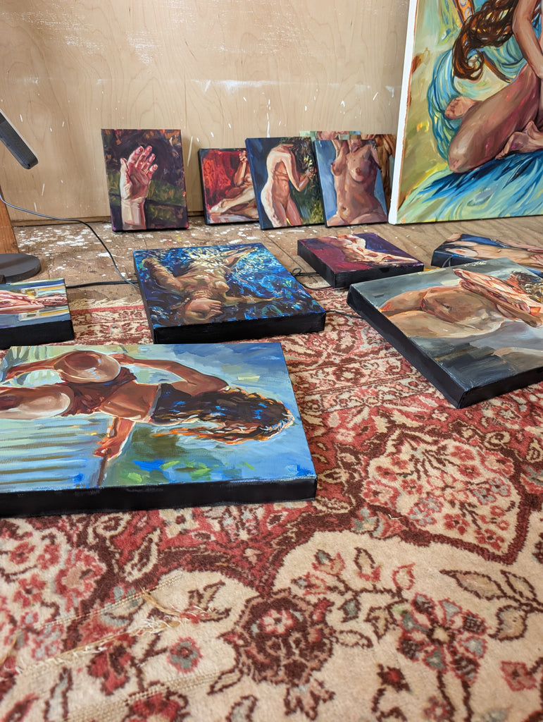 Home iii - oil painting - 8 x 10"