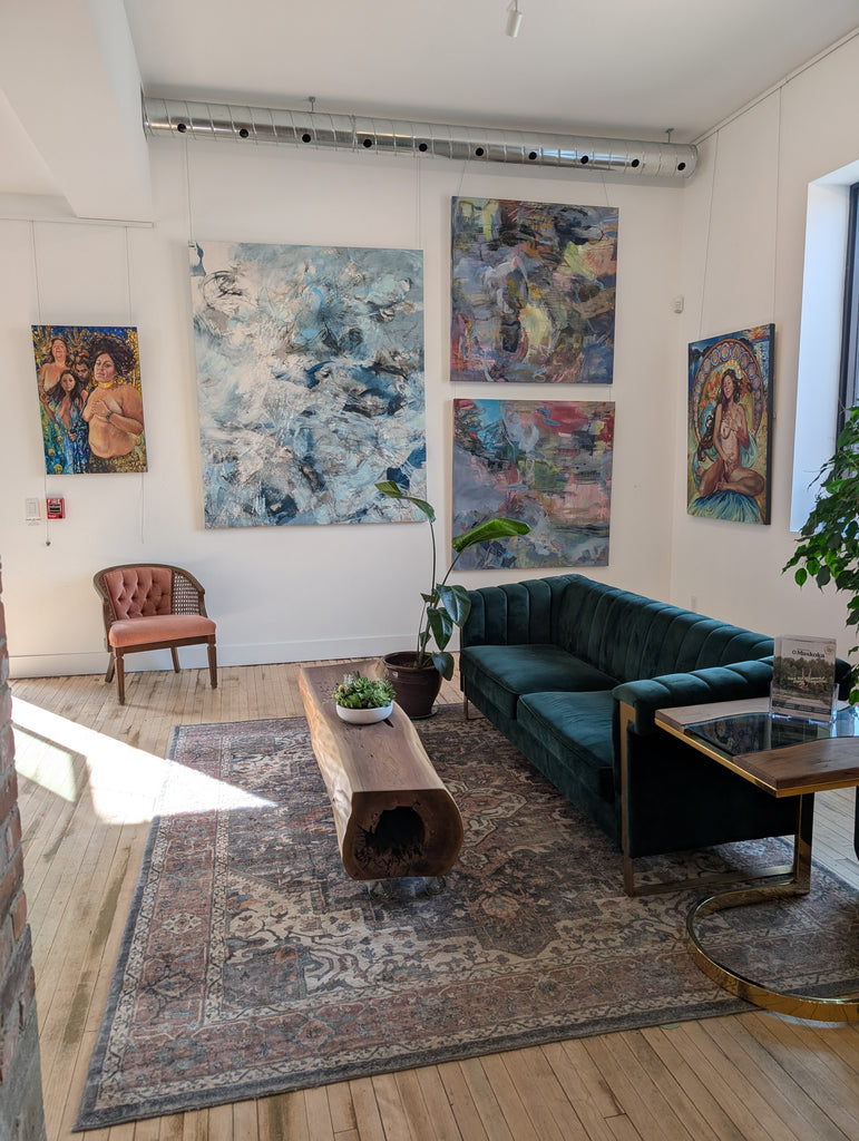 Gateways - oil painting - 36 x 48