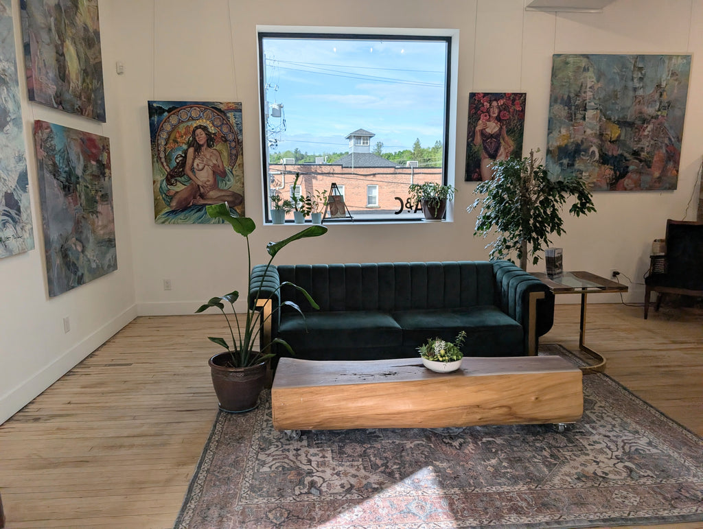 Gateways - oil painting - 36 x 48