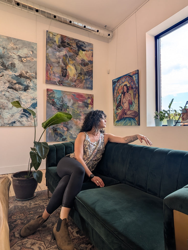 Gateways - oil painting - 36 x 48