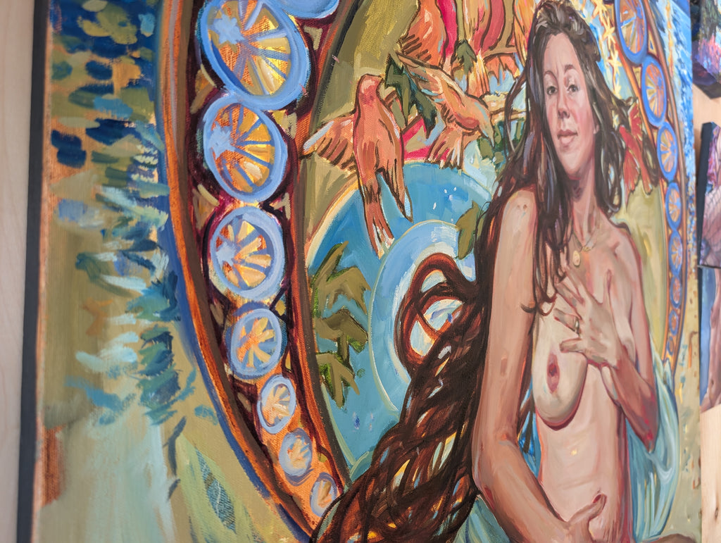 Gateways - oil painting - 36 x 48