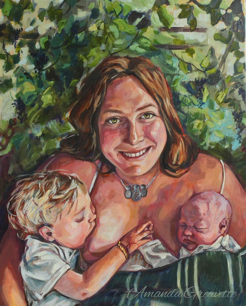 Birth Art Print - Abundance
