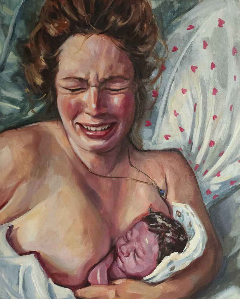 Birth Art Print - Overflowing
