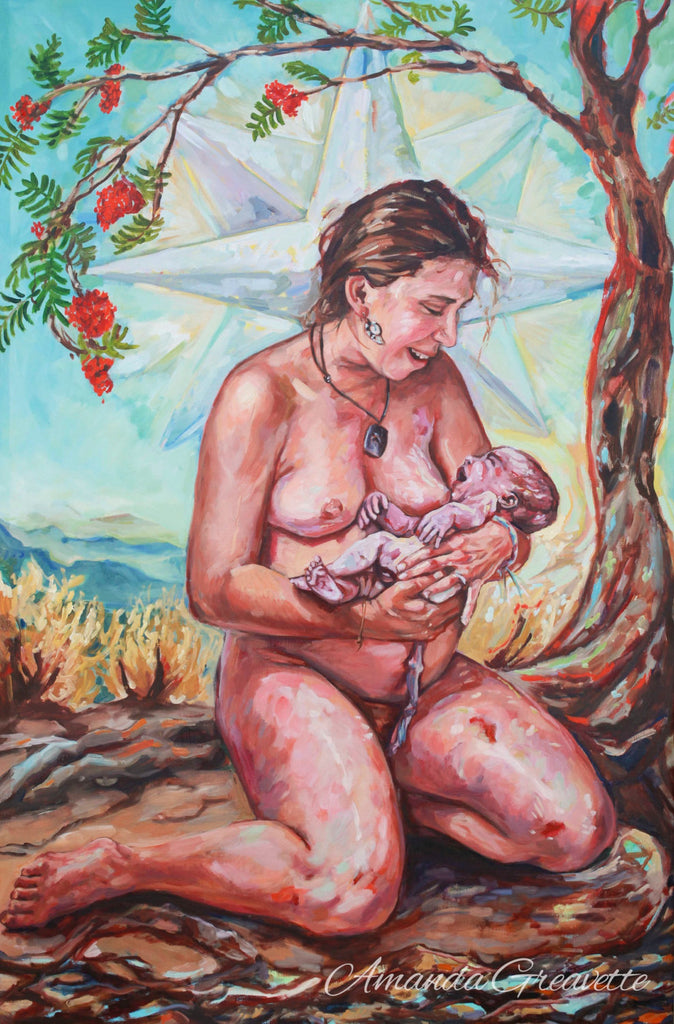 Birth Art Print - Wake the Dreams